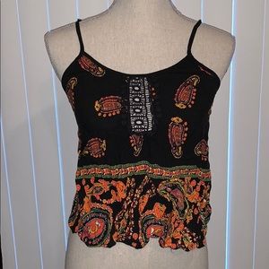 American Rag Paisley Tank Top